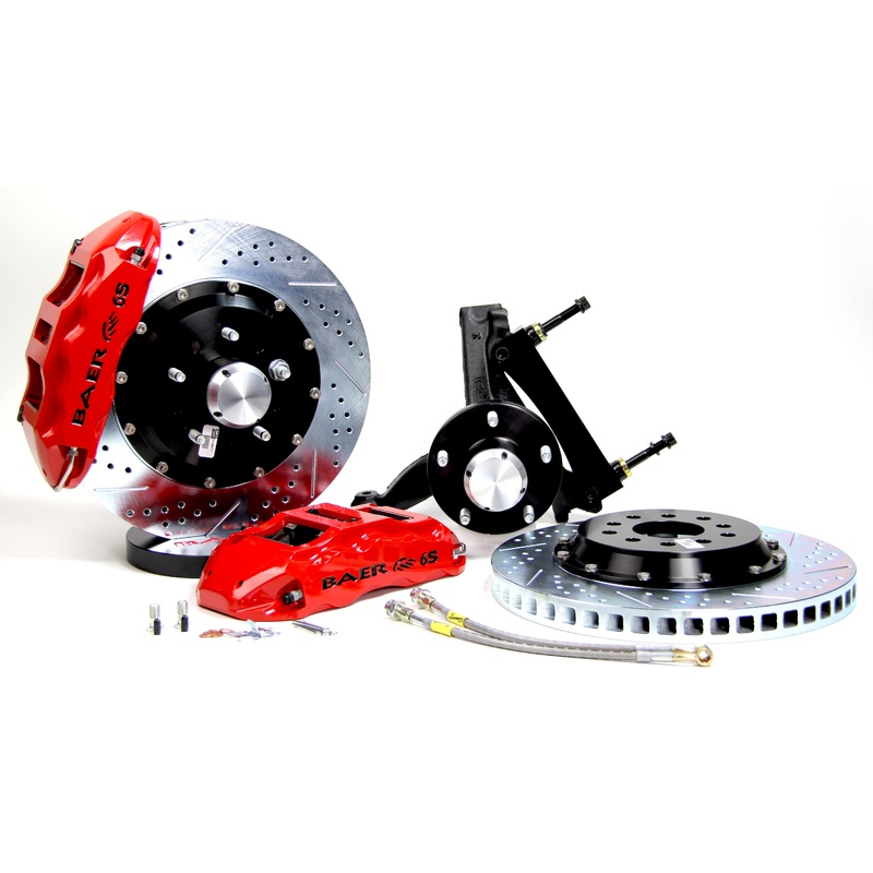 Baer Brakes 14inch Ext Plus Front Brake Kit HO SDZ Std Studs 4301082HO